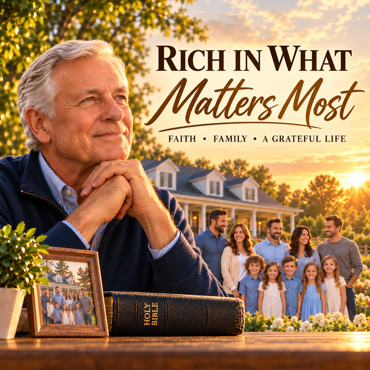 Rich In What Matters Most single cover artwork