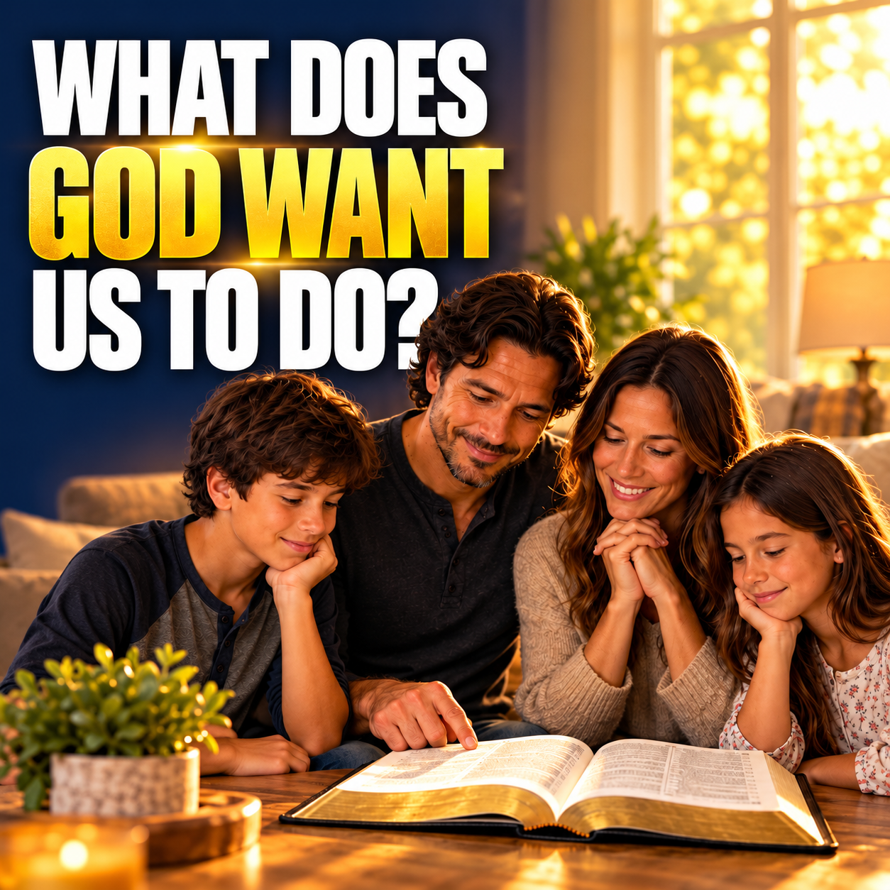 What Does God Want Us To Do? single cover artwork